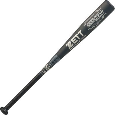 【ゼット】ジュニア　軟式アルミバット　グランドヒーロー/軟式バット/アルミバット/バット　ジュニア/ZETT(BAT74620)1900 ブラック