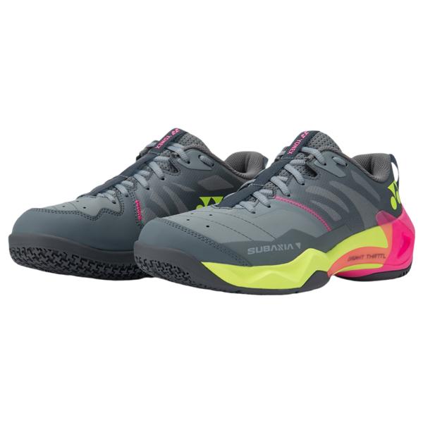 【ヨネックス】サブアクシアGTワイド SUBAXIA GT/バドミントンシューズ/YONEX(SHBSG1W) 010 グレー|abespo