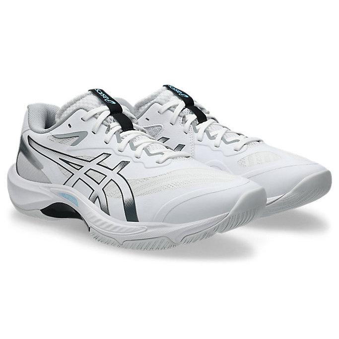【アシックス】V-SWIFT FF 5 WIDE ヴイスウィフトFF 5WIDE/バレーボールシューズ/バレーシューズ　アシックス/asics (1053A075) 100 ホワイトキャリアグレー｜abespo