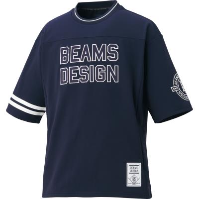 【ゼット】BEAMS DESIGNが産みだすしたゼットの半袖流汗 ベイスボール御召しもの/ZETT(BOS75105)2900 米国海軍