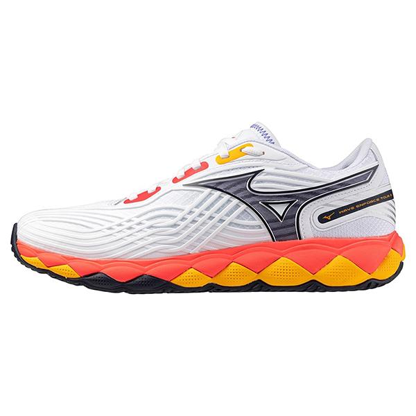 【ミズノ】ウエーブエンフォースツアー2 AC オール厚地の外套用/MIZUNO (61GA2500) 60 白いこと×コーラル×カンキツ類