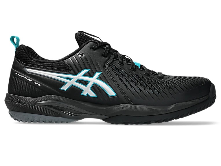 【アシックス】プレステージネオ OC PRESTIGE NEO OC WIDE/オムニ・クレーコート用/テニスシューズアシックス/asics(1043A029) 001 Black/Pure Silver