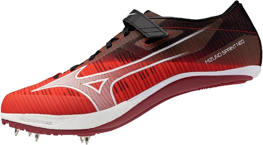 【ミズノ】MIZUNO SPRINT NEO ミズノスプリントNEO/短距離/ハードル/陸上スパイク/スパイク 陸上/MIZUNO(U1GA2650) 02 レッド×ホワイト×ブラック