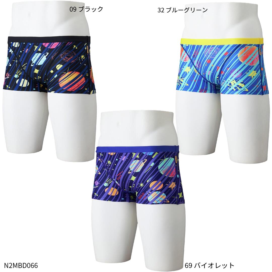 ネコポス(クロネコゆうパケット)選択可【ミズノ】競泳練習用ショートスパッツ エクサスーツ/ショートスパッツ/RikakoIkeecollection/メンズ水着/トレーニング水着 (N2MBD066)