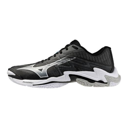 【ミズノ】ウエーブライトニング エリート WIDE ワイドモデル/バレーボールシューズ/MIZUNO (V1GA2601) 52 ブラック×ホワイト