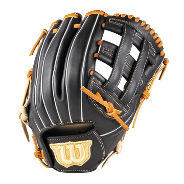 【ウィルソン】WILSON BEAR DUAL L ウィルソンベア/右投げ/ソフトボールグローヴ/ソフトボール地球儀/Wilson(WBW104517) 金髪×黒いこと