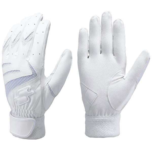 【楽天市場】【SSK】 プロブレイン 手袋学生用 BATTER'S GLOVES バッターズグラブ （BG15PEW） 10 ホワイト：abespo