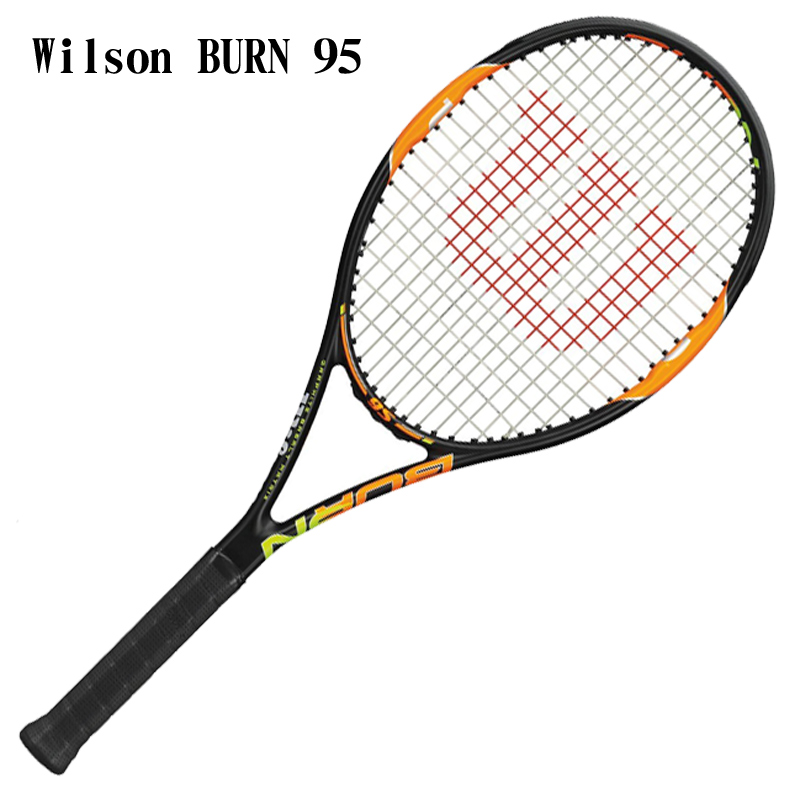 お洒落無限大 ウィルソン Wilson Burn 95 Racket 錦織圭選手モデル テニスラケット ウィルソンラケット Wilson Wrt Wrt ブラック オレンジ 再値下げ Greenzonwheelz Com