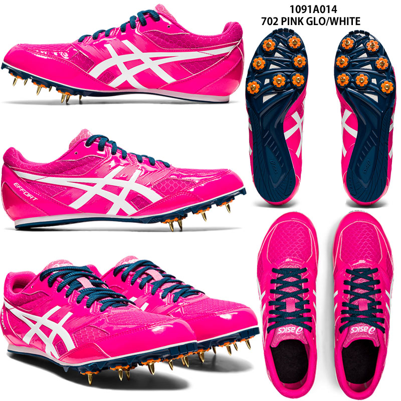 メンズ短距離走用シューズ グランドセール アシックス Fffort Mk Glo White Pink 702 Asics 1091a014 陸上スパイク 陸上スパイク オールウェザートラック 土トラック兼用 Zivejgovivax Mk