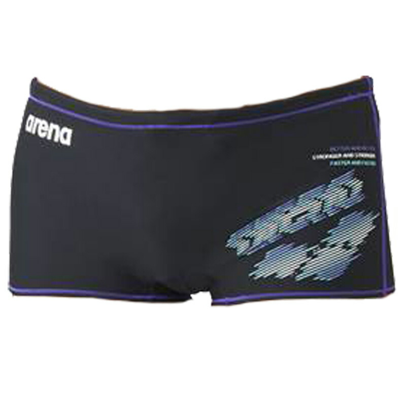 ネコポス選択可ショートボックス タフスキン メンズ水着 水着 メンズ トレーニング水着 練習水着 Arena Sar 1119 Bkpp ブラック パープル 正規激安