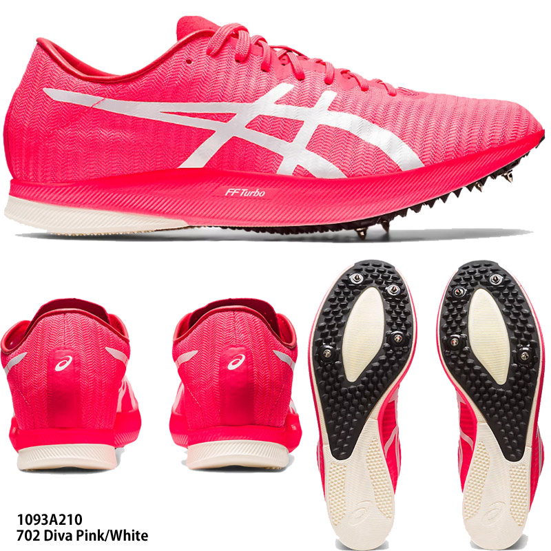 【アシックス】METASPEED LD LE 陸上スパイク/5000m～10000m/陸上シューズ/スパイク/asics (1093A210) 702  Diva Pink/White | abespo