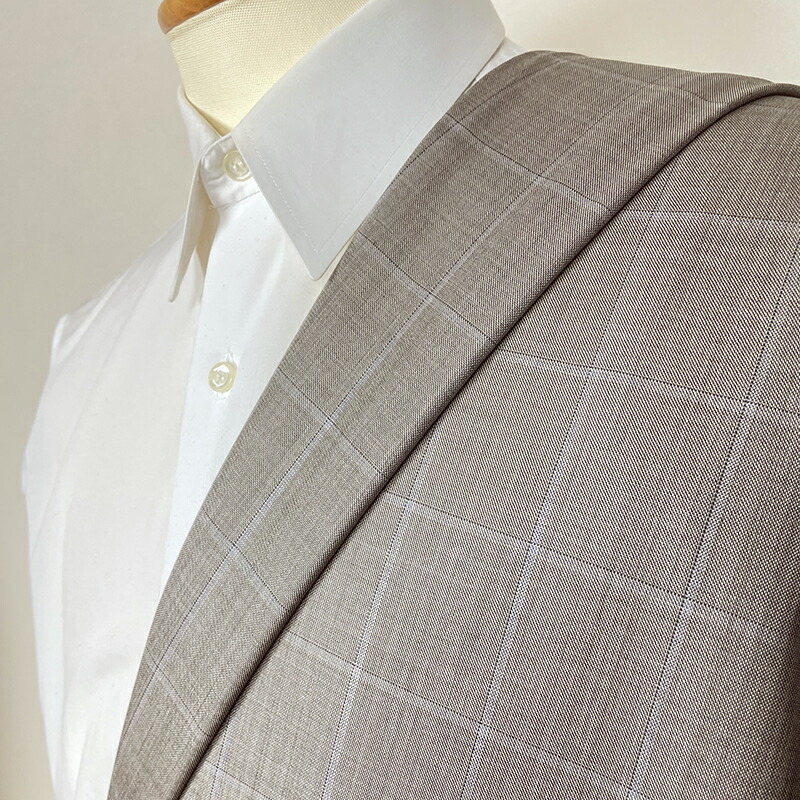 美品 Ermenegido Zegna スーツ　ウールシルク　イタリー製 Brilla per il gusto（ブリッラ ペル イル グスト）Ermenegildo