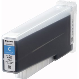 Canon キヤノン 純正インクカートリッジ LX-D5500用 染料 シアン BJI-P511C｜Abe Web Shop 店