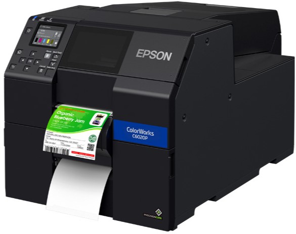 【納期：問い合せ】EPSON エプソン カラーラベルプリンター 写真絵えの具インキ積み上げる CW-C6020PG