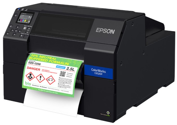 【納期：問い合せ】EPSON エプソン カラーラベルプリンター 引っ敷きえの具インキ積み上げる CW-C6520PM