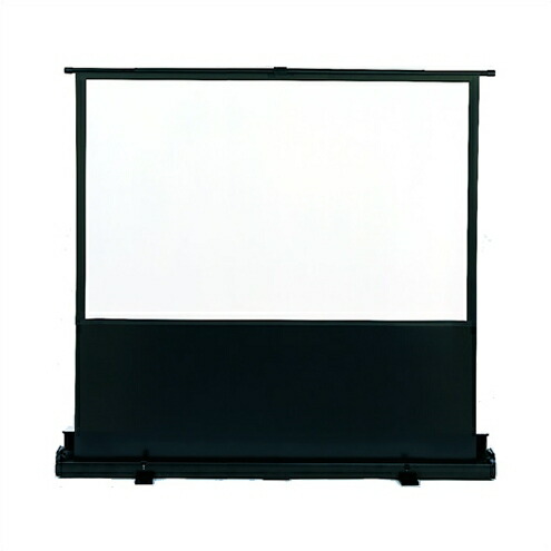 楽天市場】100型モバイルスクリーン(床置き立ち上げタイプ