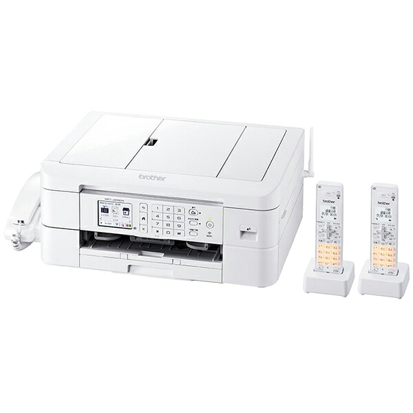 ブラザー工業　A4インクジェット複合機 (FAX/電話機/子機2台/Wi-Fi/自動両面印刷/スマホ・タブレット接続/ADF/レーベル印刷)　MFC-J939DWN