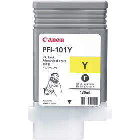 【納期：問い合せ】Canon  純然たるインキ キヤノン インキ貯蔵タンク PFI-101Y