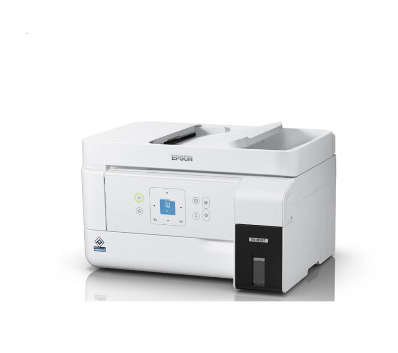 EPSON エプソン エコタンク搭載 A4 モノクロ インクジェット複合機 PX-M161T 約16ipm 背面給紙 有線LAN 無線LAN スマホ対応 1.44型液晶|Abe Web Shop 店
