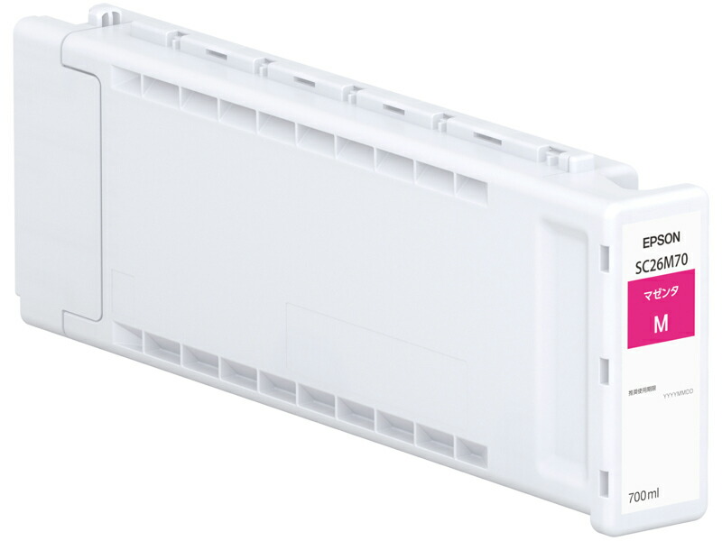 EPSON エプソン SureColor用 インクカートリッジ マゼンダ 700ml SC26M70 20,377円