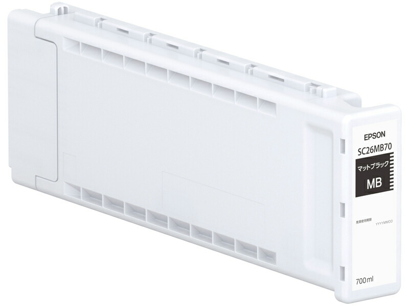 EPSON エプソン SureColor用 インキ薬莢 つや消し黒いこと 700ml SC26MB70