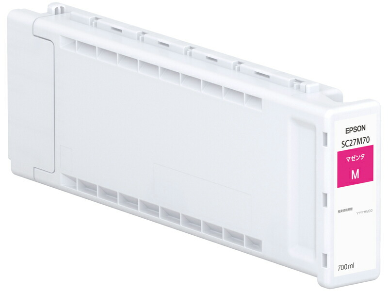 EPSON エプソン SureColor用 インキ薬莢 マゼンダ 700ml SC27M70