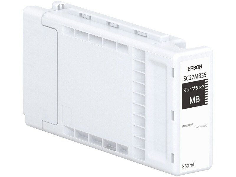 EPSON エプソン SureColor用 インクカートリッジ マットブラック 350ml SC27MB35|Abe Web Shop 店