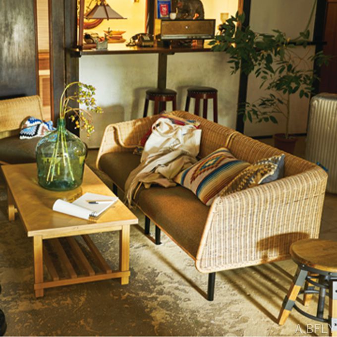 楽天市場】【短納期・在庫限り】ソファ フィエルテ ラタンベース