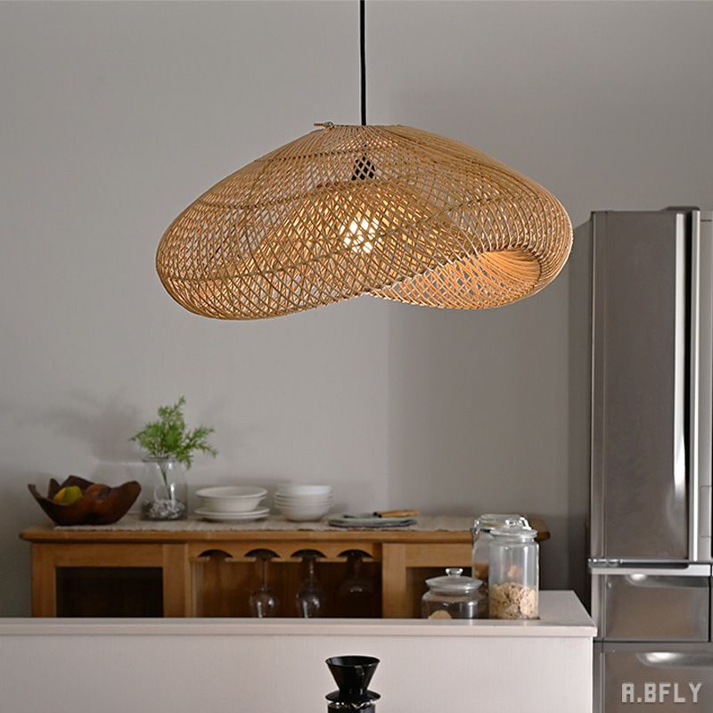 楽天市場】Breeze ブラウン 籠型 シェードランプ ランプシェード