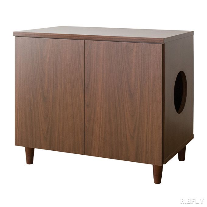 キャットトイレ クローゼット チェスト 猫用トイレ 収納 トイレ収納 猫砂飛び散り対策 清潔 猫砂 猫用品 ストック トイレを隠せる シンプル インテリア ブラウン お洒落 便利 猫家具 ネコ家具 ペット用品 人気 Devils Bsp Fr