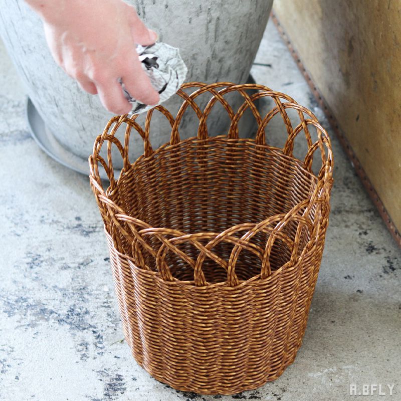 楽天市場】バスケット オーバル 楕円形 ワンハンドル プランター 収納