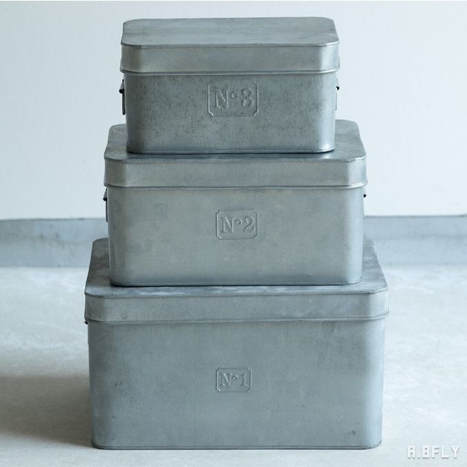 最大6,000円クーポン配布中】【S・M・L3個セット】ブリキ缶 ブリキ