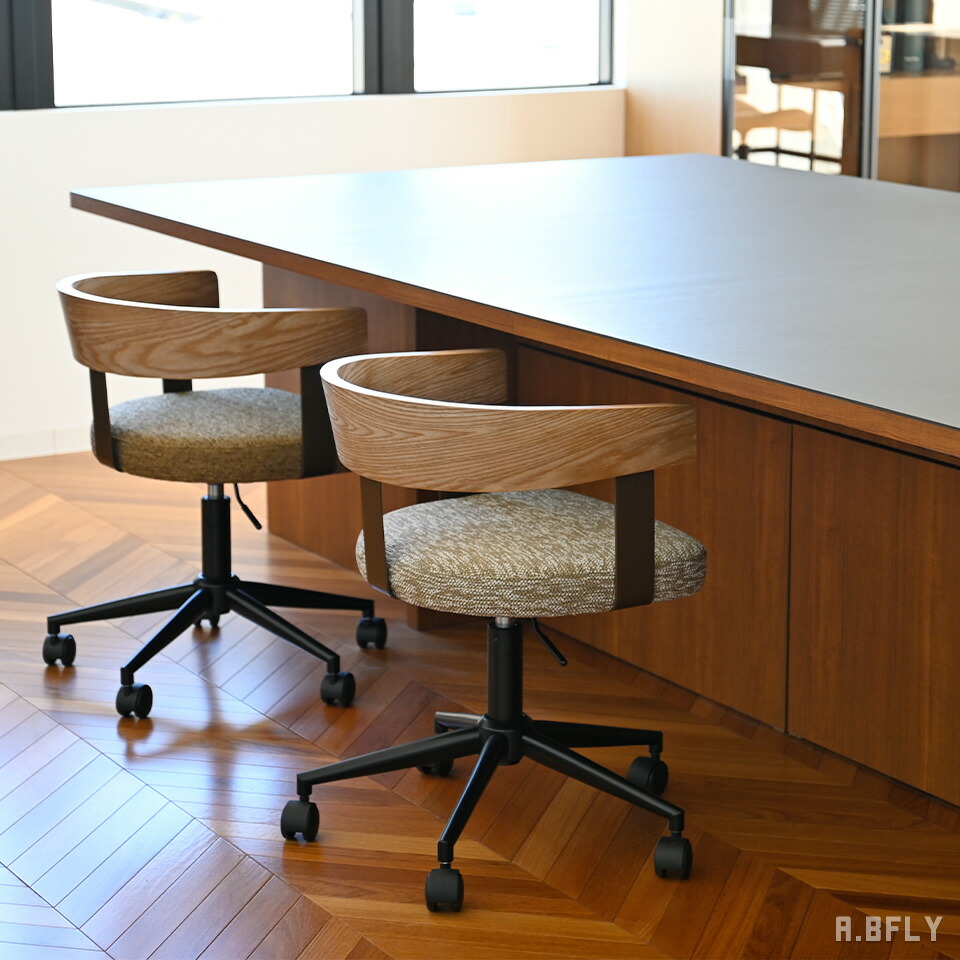 楽天市場】パソコンチェア デスクチェア アンティーク調 木製 肘付き