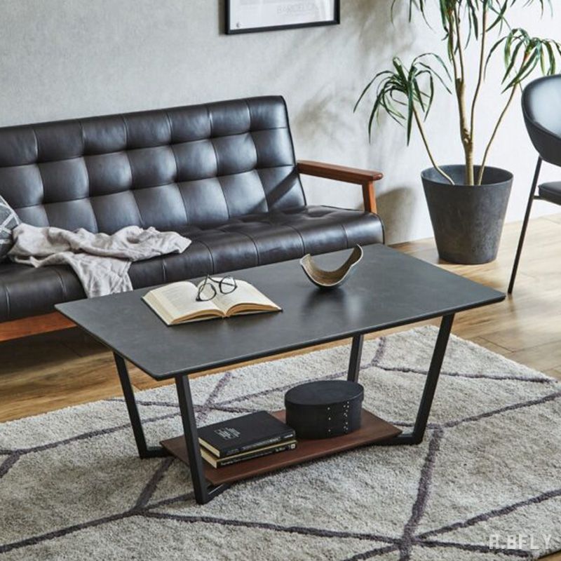 楽天市場】セラミックテーブル ロータイプ ローテーブル グレー 高級感