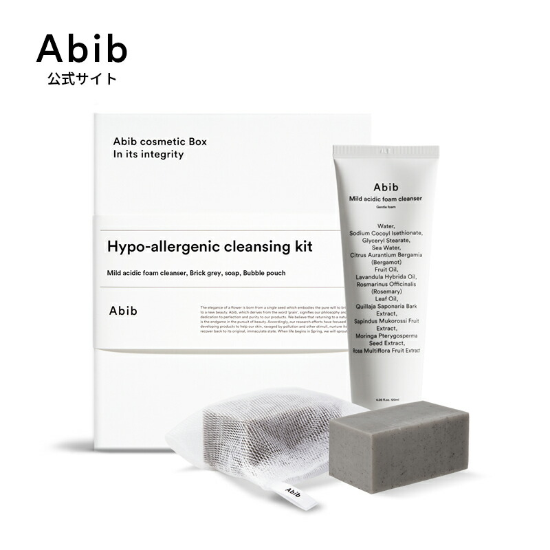 abib mild acidic foam cleanser