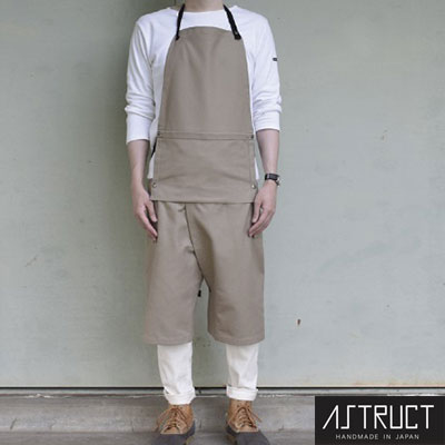 【送料無料】【ASTRUCT】日本製　KASANE apron(カサネエプロン）メンズ　レディース　綿　ハンドメイド　2017グッドデザイン賞受賞　バーベキュー　ガーデニング　DIYアウトドア クリスマス　　バレンタイン　誕生日　プレゼント　ギフト｜Abiding