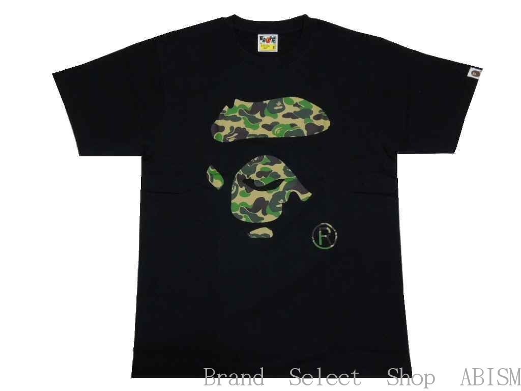 格安即決 A Bathing Ape エイプ Abc Camo Ape Face Tee Tシャツ ブラック グリーン 新品 Men S Bape ベイプ 限定製作 Www Teckborn Com