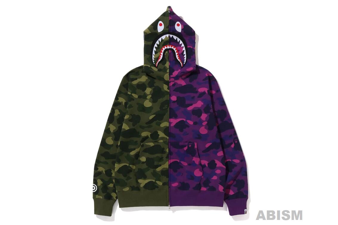 楽天市場】A BATHING APE(エイプ)CITY CAMO SHARK FULL ZIP HOODIE 