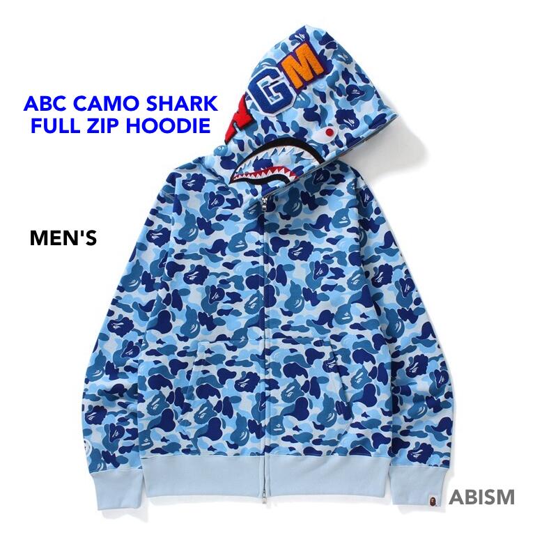 楽天市場】A BATHING APE(エイプ)SHIBUYA CAMO SHARK FULL ZIP HOODIE