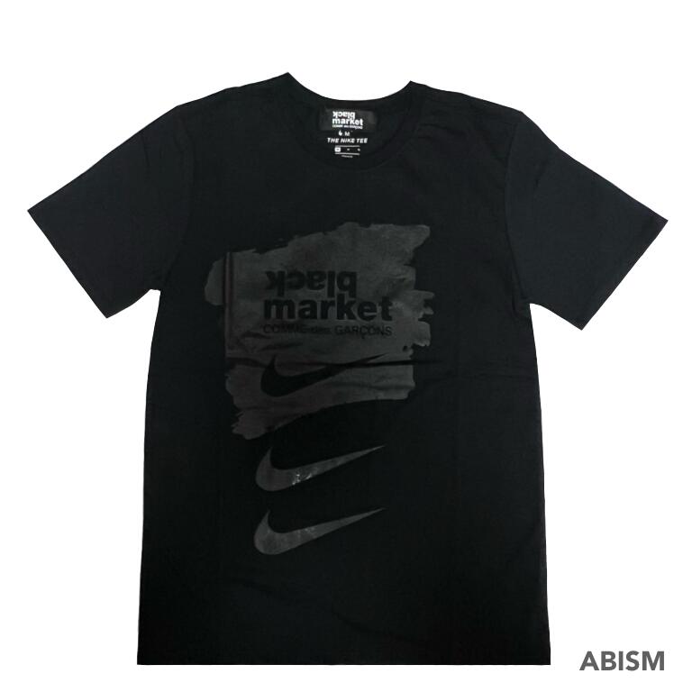 ★メンズ大いさ★【black market制限事項】COMME des GARCONS（コムデギャルソン）『運動競技お召しもの BOARD TEE』『二人三脚ティーシャツ』 【Men\u0027s】【ティーシャツ】【黒いこと】【新品】 トップス-Tシャツ・カットソー-メンズファッション