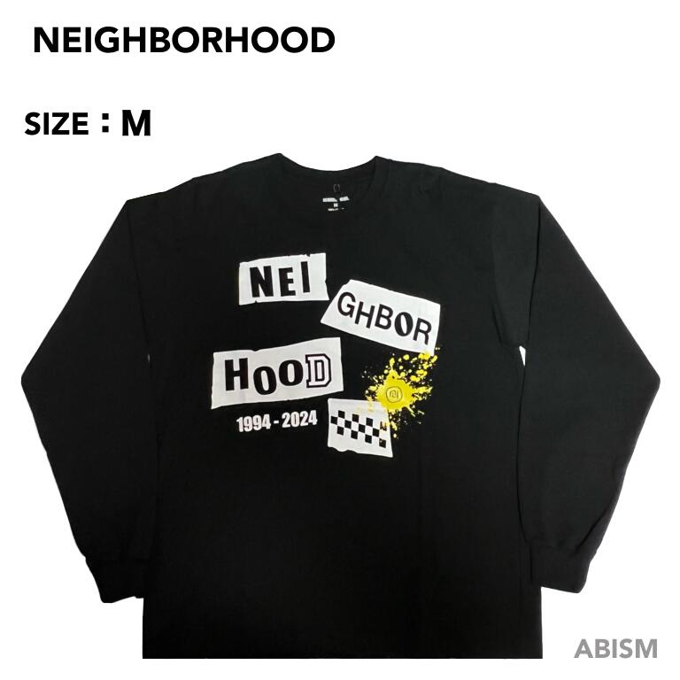 Neighborhood ◆LS−10 長袖Tシャツ◆関税送料込み NEIGHBORHOOD 新品 ネイバーフッド NH-1/C-TEE.LS 長袖Tシャツ