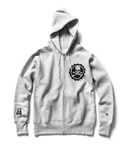 楽天市場 新作 Mastermind Japan マスターマインドジャパン Championファイナルコラボレーション Zip Hooded Sweat スカルフーディー グレー 新品 送料無料 Brand Select Shop Abism
