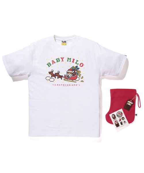 【楽天市場】9月のセール！！A BATHING APE(エイプ)MILO SANTA TONAKAI BY BATHING APE TEE ...