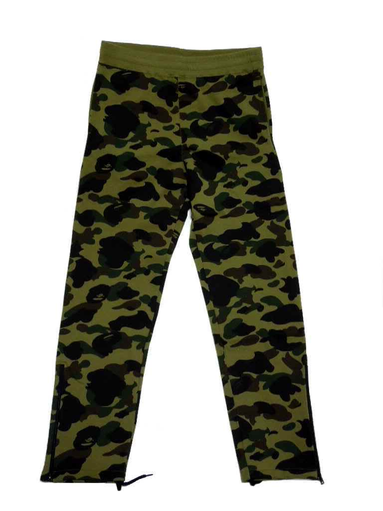 bathing ape camo pants