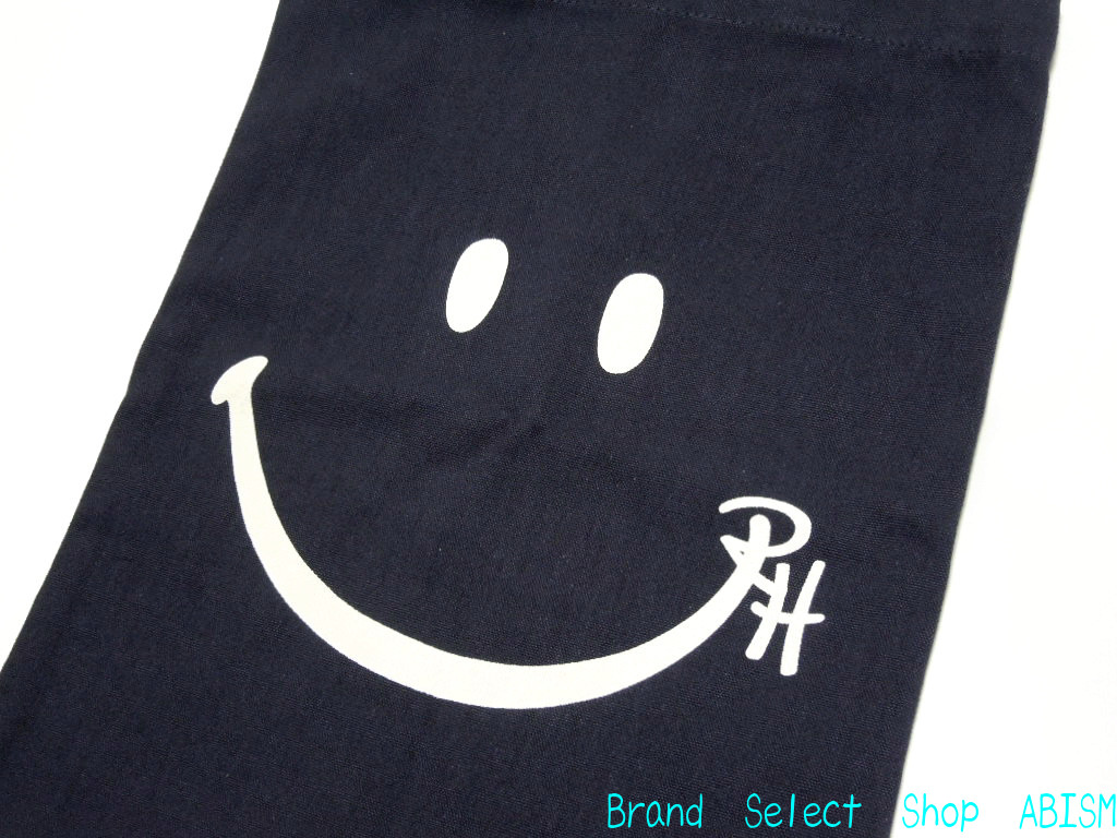 楽天市場 Ron Herman ロンハーマン Smile Totebag スマイルトートバッグ Rhオリジナル ダークネイビー 濃紺色 新品 Brand Select Shop Abism