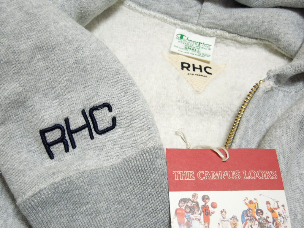 チャンピオン ロンハーマン Tシャツ Champion for RHC Reverse weave“I