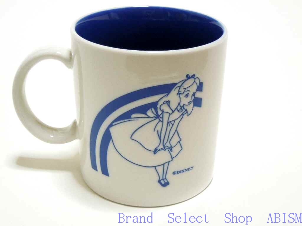 楽天市場 Ron Herman ロンハーマン Disney ディズニー Alice Rainbow アリスレインボー Mug マグカップ White Blue 新品 Brand Select Shop Abism