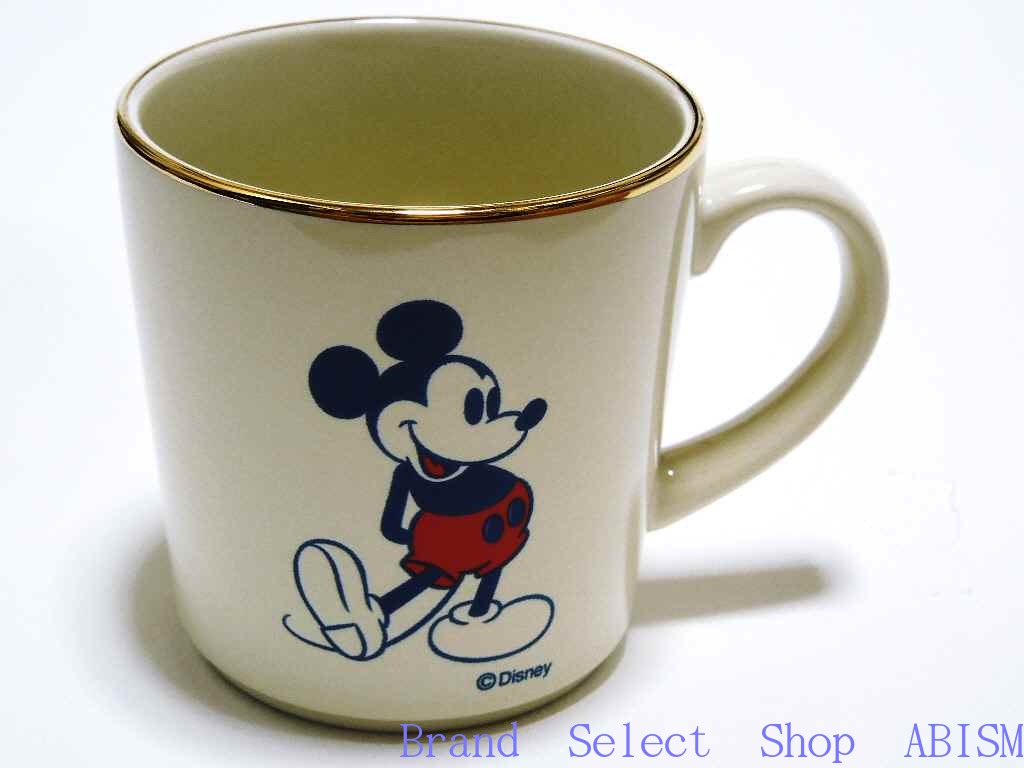 楽天市場 Ron Herman ロンハーマン Disney ディズニー Mickey Mug ミッキーマグカップ 5th Anniversary Ivory アイボリー 新品 Brand Select Shop Abism
