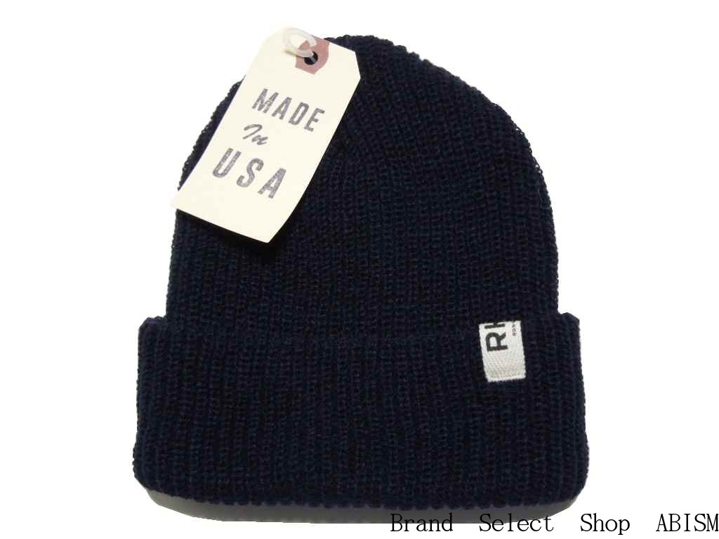 楽天市場 Rhc Ron Herman ロンハーマン Beanie ビーニー ニットキャップ ニット帽 ダークネイビー 新品 Brand Select Shop Abism