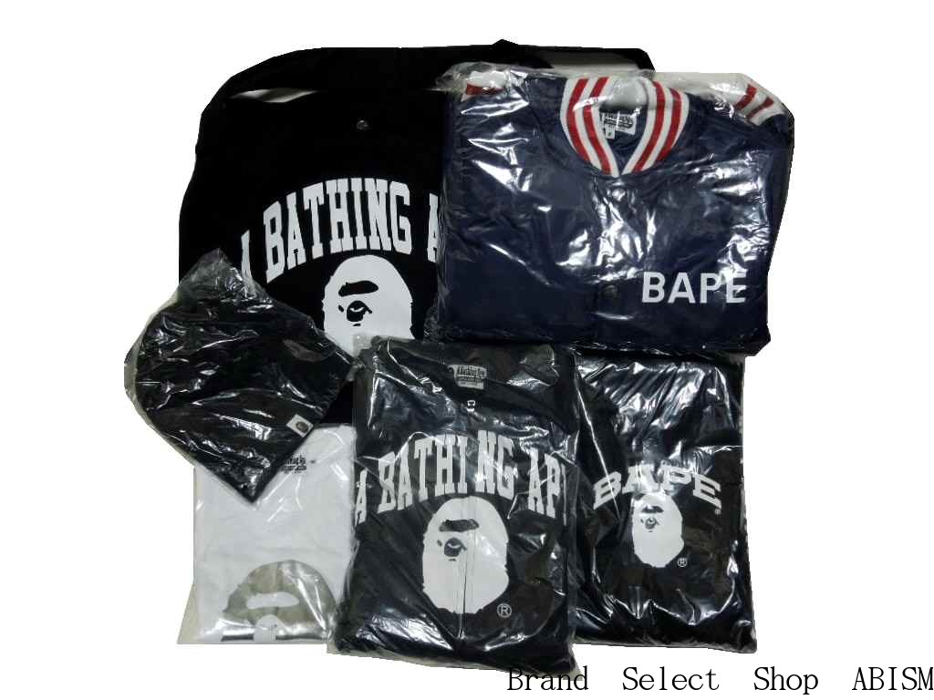 楽天市場 A Bathing Ape エイプ 15年 Bape Happy New Year Bag Mens 5点入り 5items 15年福袋 新品 Bape ベイプ Brand Select Shop Abism